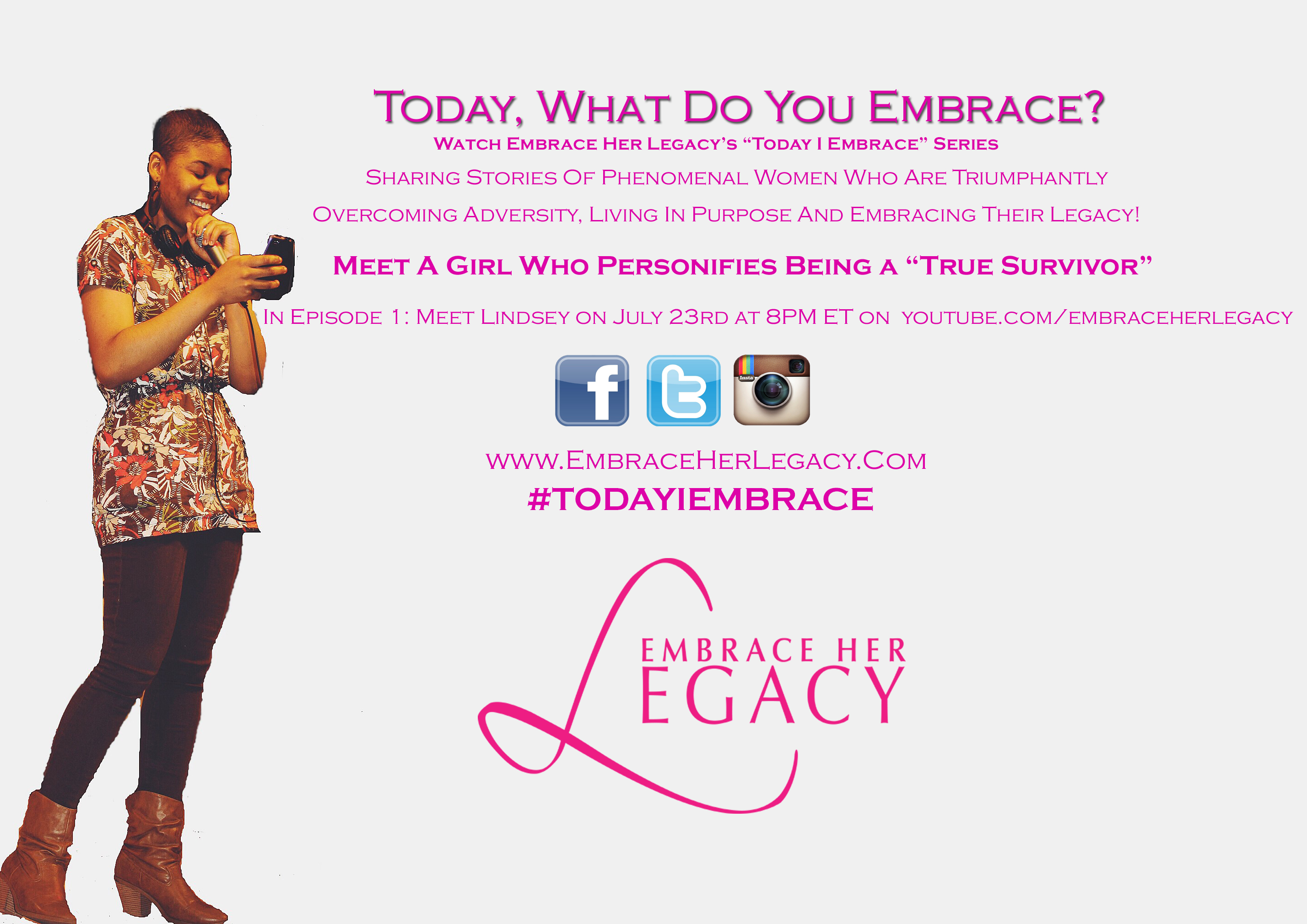 Tune In and Watch Our Today I Embrace Series