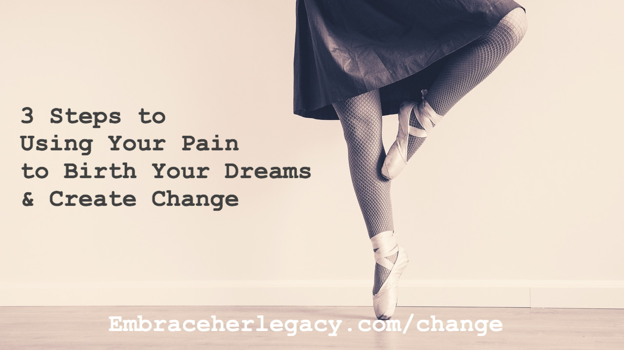 Free Course! Use Your Pain to Birth Your Dreams and Create Change
